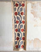 Hand Stitched Suzani Runner (CSSU64226 | 25 x 82" ) Suzani Aziz Suzani 