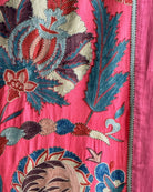 Hand Stitched Suzani Runner (CSSU64326 | 23.5 x 80" ) Suzani Aziz Suzani 