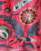 Hand Stitched Suzani Runner (CSSU64326 | 23.5 x 80" ) Suzani Aziz Suzani 