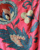 Hand Stitched Suzani Runner (CSSU64326 | 23.5 x 80" ) Suzani Aziz Suzani 