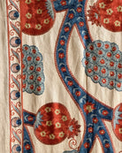 Hand Stitched Suzani Runner (CSSU64526 | 25 x 83") Suzani Aziz Suzani 
