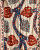 Hand Stitched Suzani Runner (CSSU64526 | 25 x 83") Suzani Aziz Suzani 