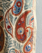 Hand Stitched Suzani Runner (CSSU65026 | 20.5 x 75.5") Suzani Aziz Suzani 