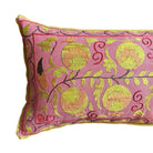 Hand Stitched Vintage Suzani (#M040824 | 16 1/2 x 31 1/4") New Pillows B. Viz Design 