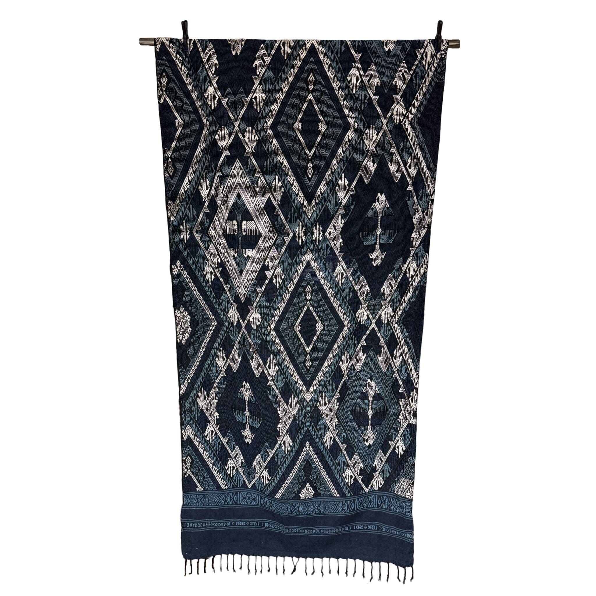 Hand Woven Tapestry from Southeast Asia Tapestry ClayCut Laos D 