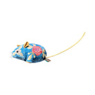 Handmade Embroidered Silk Velvet Mouse Objet d'Art Anke Drechsel LIZA Rivera Blue 
