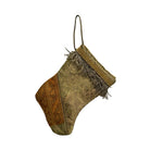 Handmade Mini Stocking from Antique and Vintage Textiles 2640 Ornament B. Viz Design J 