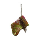Handmade Mini Stocking from Antique and Vintage Textiles 2643 Ornament B. Viz Design H 
