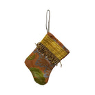 Handmade Mini Stocking from Antique and Vintage Textiles 2643 Ornament B. Viz Design W 