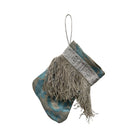 Handmade Mini Stocking from Antique and Vintage Textiles 2645 Ornament B. Viz Design F 
