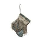 Handmade Mini Stocking from Antique and Vintage Textiles 2645 Ornament B. Viz Design G 