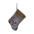 Handmade Mini Stocking from Antique and Vintage Textiles 2646 Ornament B. Viz Design A 