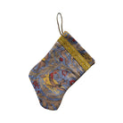 Handmade Mini Stocking from Antique and Vintage Textiles 2646 Ornament B. Viz Design D 