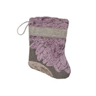 Handmade Mini Stocking from Antique and Vintage Textiles 2650 Ornament B. Viz Design B 