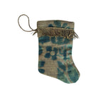 Handmade Mini Stocking from Antique and Vintage Textiles - Ornament B. Viz Design 