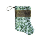 Handmade Mini Stocking from Antique and Vintage Textiles - Ornament B. Viz Design B 