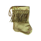 Handmade Mini Stocking from Antique and Vintage Textiles - Ornament B. Viz Design BB 