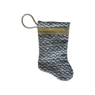 Handmade Mini Stocking from Antique and Vintage Textiles - Ornament B. Viz Design C 