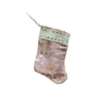 Handmade Mini Stocking from Antique and Vintage Textiles Ornament B. Viz Design E