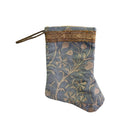 Handmade Mini Stocking from Antique and Vintage Textiles Ornament B. Viz Design F 
