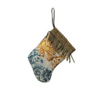 Handmade Mini Stocking from Antique and Vintage Textiles Ornament B. Viz Design FF 