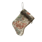 Handmade Mini Stocking from Antique and Vintage Textiles Ornament B. Viz Design G 