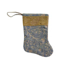 Handmade Mini Stocking from Antique and Vintage Textiles Ornament B. Viz Design H 