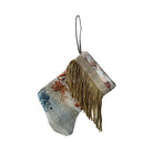 Handmade Mini Stocking from Antique and Vintage Textiles Ornament B. Viz Design II 