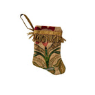 Handmade Mini Stocking from Antique and Vintage Textiles Ornament B. Viz Design J 