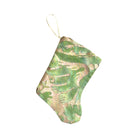Handmade Mini Stocking from Antique and Vintage Textiles Ornament B. Viz Design J 