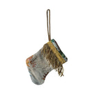 Handmade Mini Stocking from Antique and Vintage Textiles Ornament B. Viz Design JJ 