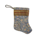 Handmade Mini Stocking from Antique and Vintage Textiles Ornament B. Viz Design K 