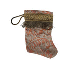 Handmade Mini Stocking from Antique and Vintage Textiles - Ornament B. Viz Design K 
