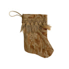 Handmade Mini Stocking from Antique and Vintage Textiles Ornament B. Viz Design L 