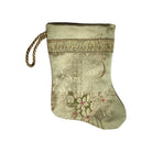 Handmade Mini Stocking from Antique and Vintage Textiles - Ornament B. Viz Design L 