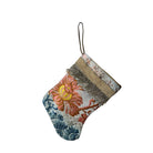 Handmade Mini Stocking from Antique and Vintage Textiles Ornament B. Viz Design N 