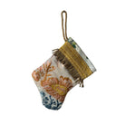 Handmade Mini Stocking from Antique and Vintage Textiles Ornament B. Viz Design O 
