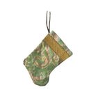 Handmade Mini Stocking from Antique and Vintage Textiles Ornament B. Viz Design Q 