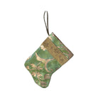 Handmade Mini Stocking from Antique and Vintage Textiles Ornament B. Viz Design R 