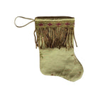 Handmade Mini Stocking from Antique and Vintage Textiles - Ornament B. Viz Design S 