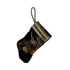 Handmade Mini Stocking from Antique Textiles - Chinese Garden Ornament B. Viz Design 