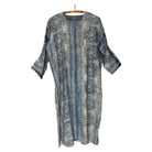 Handwoven Flax Linen Kaftan from Thailand Kaftan Bangkok C 