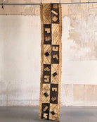 Handwoven Vintage Kuba Cloth (#KU81226 | 18 1/2 x 122") Vintage Textile Jean Constantin 