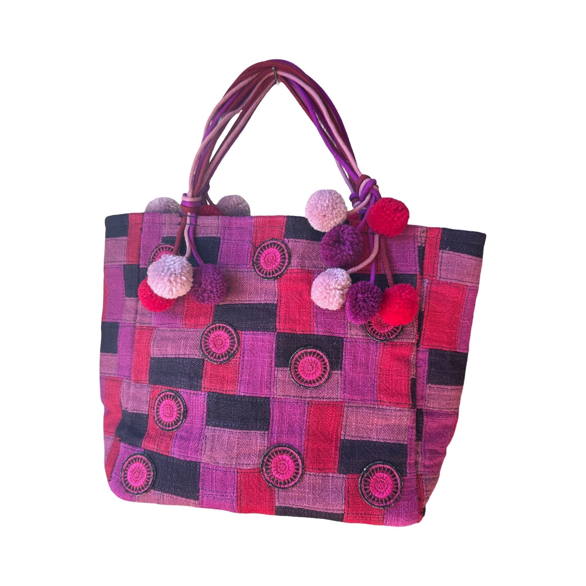 Hmong Purse from Bangkok Purse Bangkok Reds 