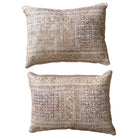 Hmong Tribal Wax Relief Batik (#M011426A&B | 13x17.5") New Pillows B. Viz Design 