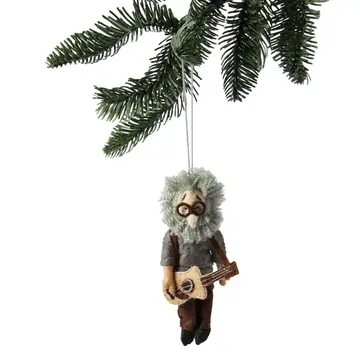 "Jerry Garcia" Felt Ornament Holiday Ornaments Silk Road Bazaar 