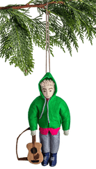 "Justin Bieber" Felt Ornament Holiday Ornaments Silk Road Bazaar 