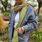Kantha Scarf Scarves | Made From Recycled Cotton Saris Seeds 