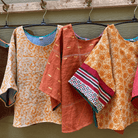 Kantha Shirt | Made From Recycled Cotton Kanthas One Size Seeds 