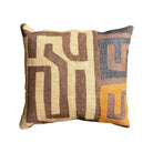 Kuba Cloth Pillow (#M012126 | 17" x 19") Pillows B. Viz Design 